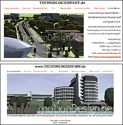 Screenshot www.technologiestadt.de